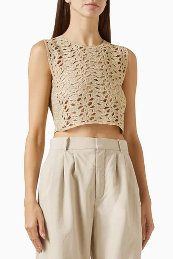 Iconic Knot Cropped Top
