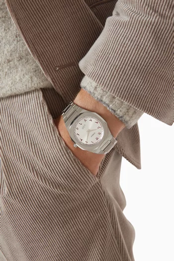 Ultra Thin Quartz Watch, 40mm - FAISEL AL ALDWANI (POET EDITION)