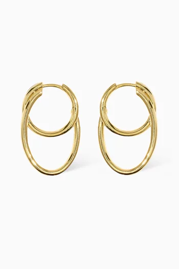 Loom Earrings in 14kt Gold Vermeil
