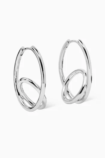 Spiralis Earrings in Sterling Silver