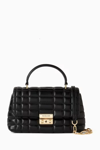 Medium Tribeca Satchel in Quilted Leather
