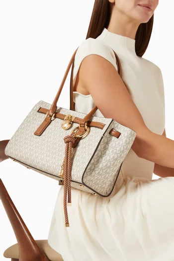 Hamilton Moderne Small Bag in Signature Canvas