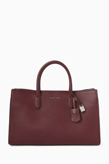 Medium Scarlett Satchel in Leather