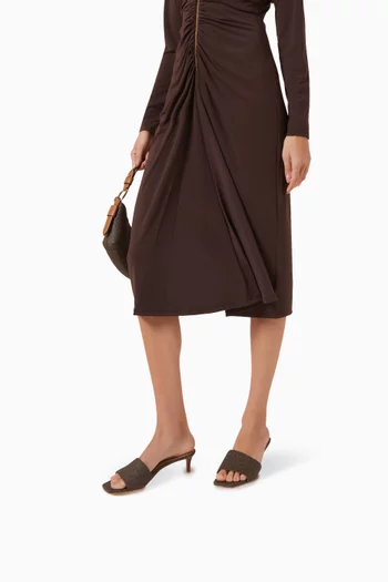 Elyse Sandals in Logo-print Canvas