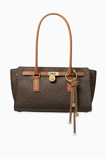 Hamilton Moderne Small Satchel in Signature Canvas