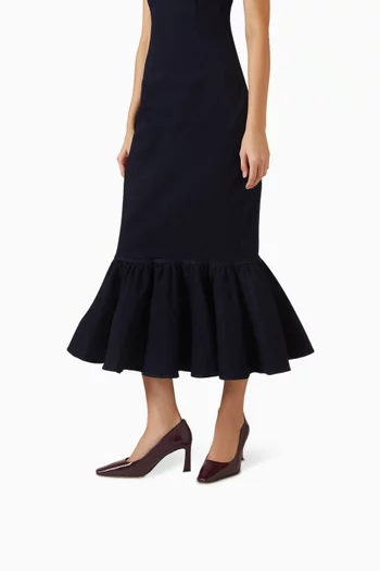 حذاء كلاسيك درة جلد لامع مجعد