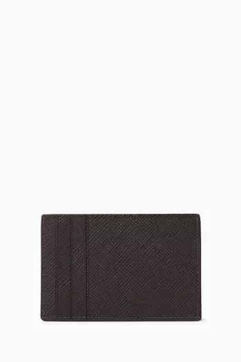 Edison Card Case in Saffiano Leather