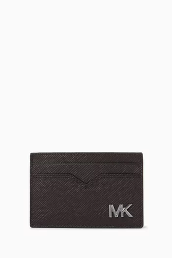 Edison Card Case in Saffiano Leather