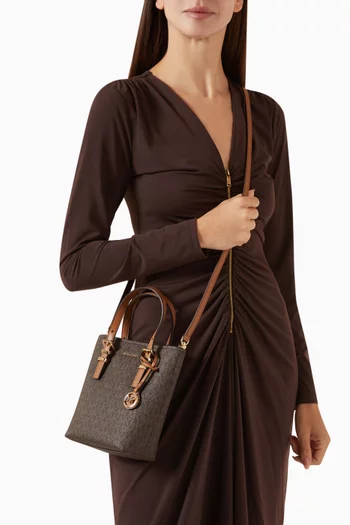 XS Quinn Tote Bag in Signature Monogram Canvas