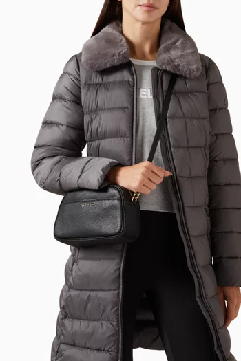 Jet Set Small Camera Bag in Leather