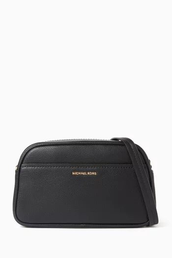 Jet Set Small Camera Bag in Leather