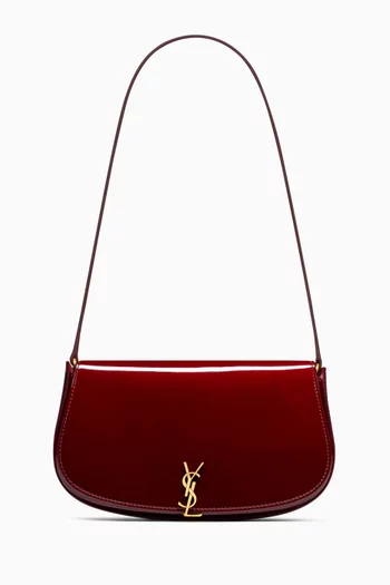Mini Voltaire Shoulder Bag in Patent Leather