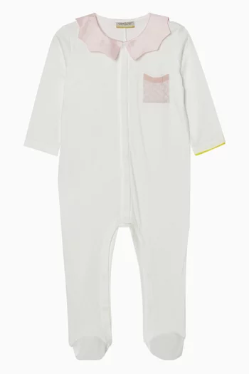 بيجاما بياقة وجيب