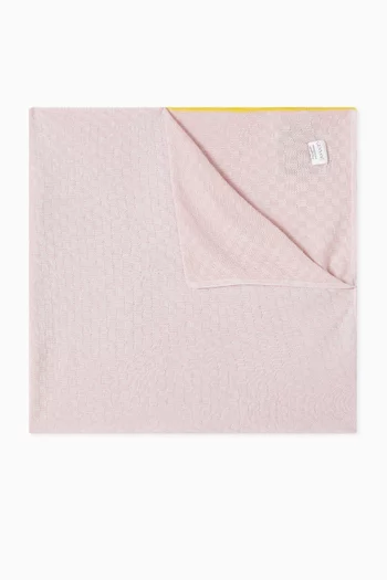 All-over Check Blanket