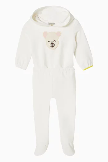 Hooded Bodysuit & Leggings Set