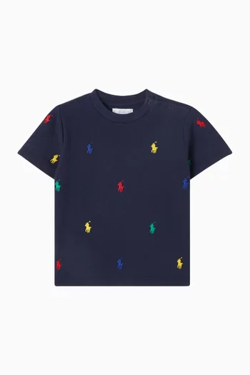 Polo Pony T-shirt in Cotton