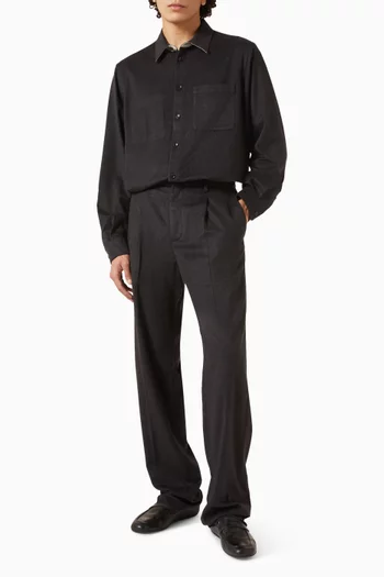Relaxed Pants in Wool