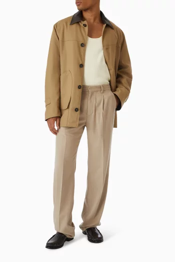 Relaxed Pants in Wool