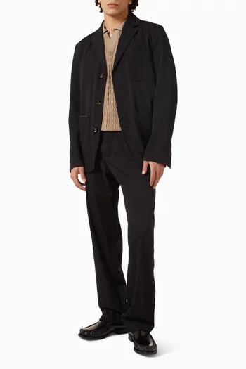 تي شيرت بولو بنقشة أرغايل دقيقة قطن