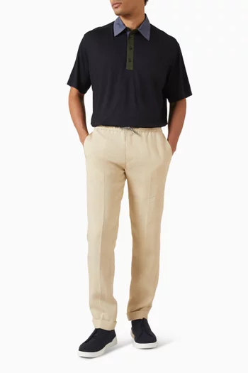 تي شيرت بولو مطرز