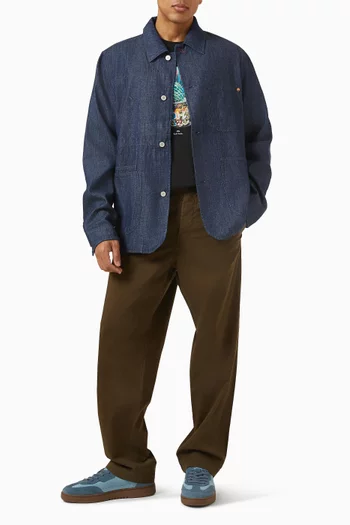 بنطال فليكسي بساق مستقيمة