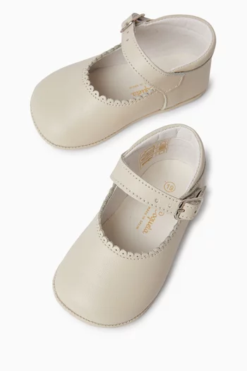 Mary Jane Shoes in Nappa Leather