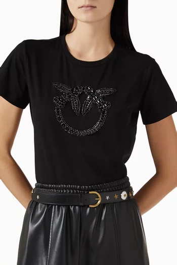 Love Berry Saylor Belt in Leather