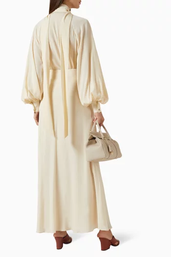 Valmy Shirt in Silk Crepe De Chine