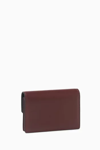 K/Signature Small Wallet in Leather