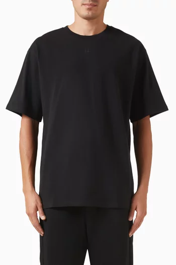 Logo T-shirt in Piqué