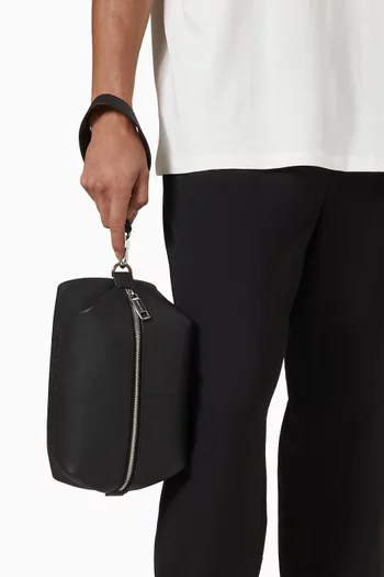 K/RSG Wash Bag in Leather