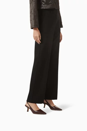 Bianka 60 Slingback Pumps in Leather