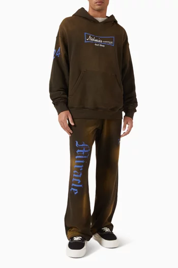 بنطال رياضي بلون باهت قطن