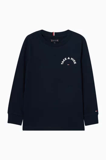 Take A Hike T-shirt in Cotton