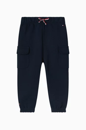 بنطال رياضي كارغو صوف 