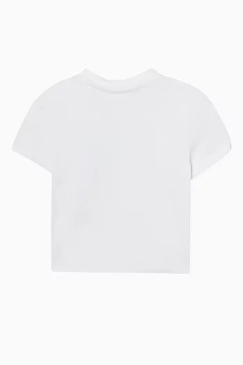 Varsity T-shirt in Cotton