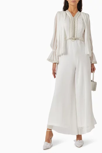 Embroidered Jumpsuit
