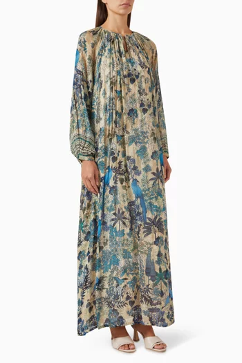 قفطان تورايا بنقشة زهور لايوسيل