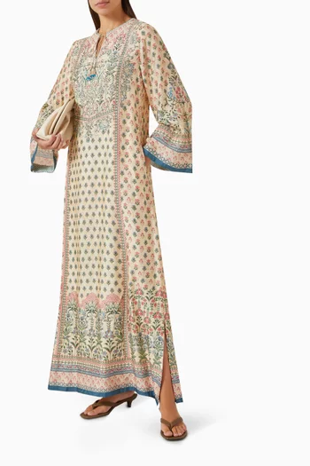 Corvus Embroidered Kaftan