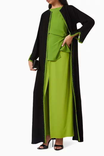 3-piece Abaya Set