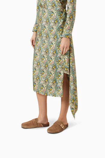 Mellow Mules in Suede