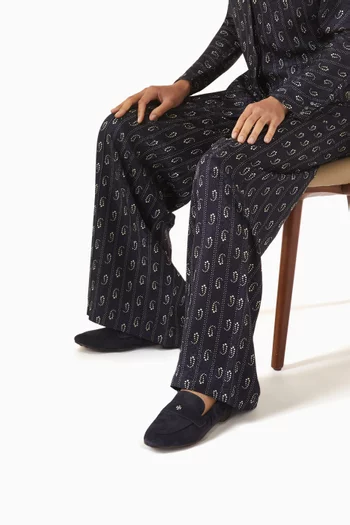 Ballet Loafers in Suede