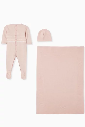 طقم هدايا صوف، 3 قطع