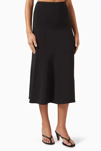 Dhalia Slip Skirt in Cotton Jersey