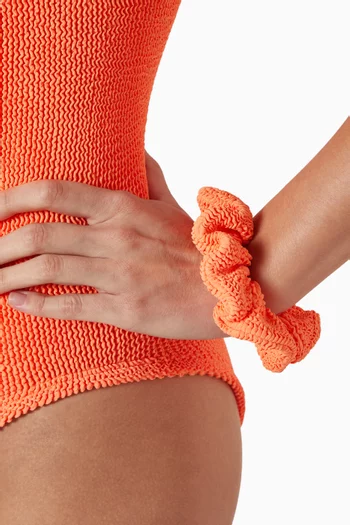 Scrunchie in Crinkle Fabric