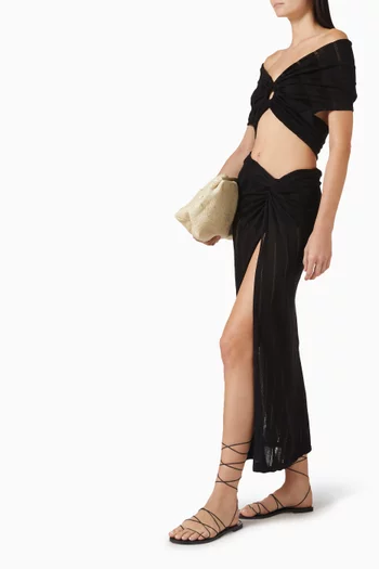 تنورة فيس طويلة