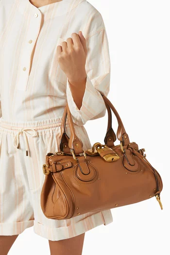 Paddington Shoulder Bag in Leather