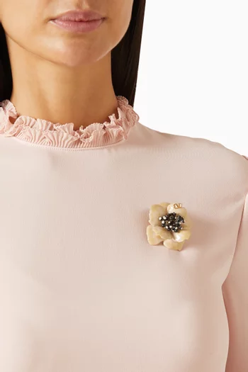 Fleur Lumineuse Brooch