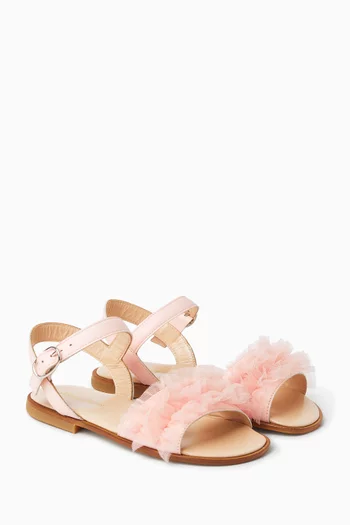 Franca Mini Sandals in Tulle