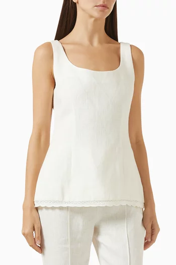 بلوزة إفي كتان